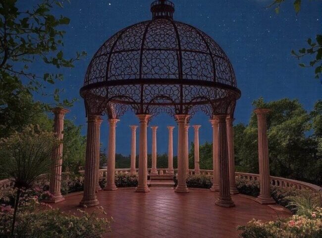 Konstrukcja ścian altanki drewnianej